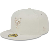 Adult Men's New York Mets New Era Tonal 59FIFTY Fitted Hat - Khaki