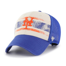 Adult Men's New York Mets '47 Breakout MVP Trucker Adjustable Hat - Royal