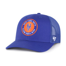Adult Men's New York Mets '47 Unveil Trucker Adjustable Hat - Royal