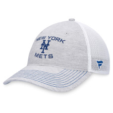 Adult Men's New York Mets Fanatics Branded Trucker Adjustable Hat - Gray
