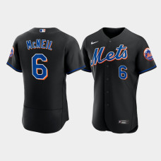 Men's New York Mets Jeff McNeil 2022 Authentic Alternate Black Jersey