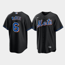 Men's New York Mets Jeff McNeil 2022 Replica Alternate Black Jersey
