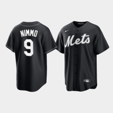 New York Mets Brandon Nimmo Black Alternate Fashion Replica Jersey