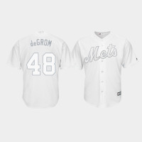 New York Mets #48 Jacob deGrom 2019 Players' Weekend Degrom White Replica Jersey Men's