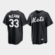 New York Mets James McCann Black Alternate Fashion Replica Jersey