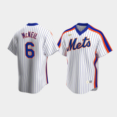 Men's New York Mets #6 Jeff McNeil Cooperstown Collection Home Nike White Jersey