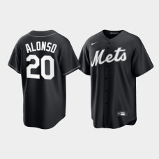 New York Mets Pete Alonso Black Alternate Fashion Replica Jersey
