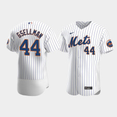Men's New York Mets #44 Robert Gsellman White Authentic Home Jersey