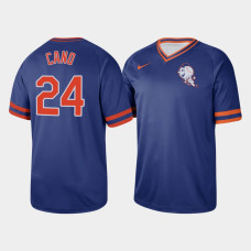Men's New York Mets Robinson Cano #24 Royal Cooperstown Collection Legend Jersey