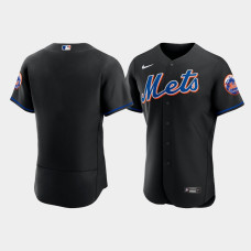 Men's New York Mets 2022 Authentic Alternate Black Jersey