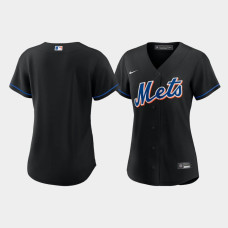 Women's New York Mets 2022 Replica Alternate Black Jersey