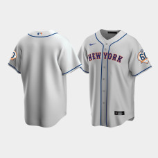 Men's New York Mets 60th Anniversary Replica Gray Jersey